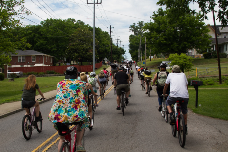 Tour de Fun Takes Over the East Side With Bikes, Bands and Bedlam