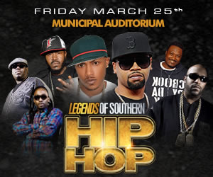 Legends of Southern Hip-Hop Lineup Actually Is Pretty Legendary
