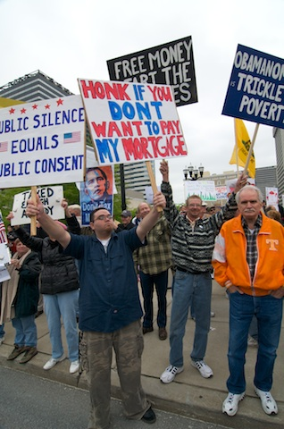 Nashville Tea Party at Legislative Plaza