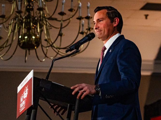 Matt Van Epps’ watch party at Millennium Maxwell House in Nashville, Dec. 2, 2025