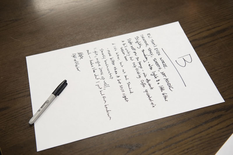 We sample cups of joe from four different coffee shops to see who's got the best bean juice (and who's got overpriced dishwater)