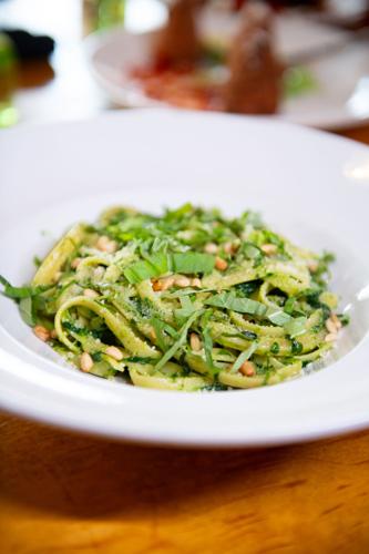 Fettuccini at Caffe Nonna