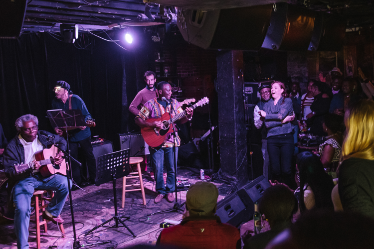 Jess Sah Bi and Peter One Make Connections at The Basement