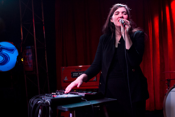Sharon Van Etten, Jasmin Kaset & Julianna Barwick at The 5 Spot, 1/22/11