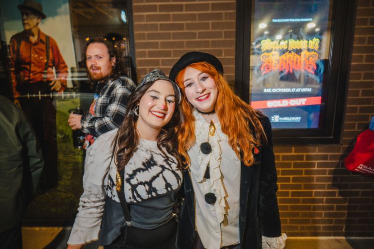 In costume (as clowns) at the Belcourt for the 15th annual horror movie marathon 12 Hours of Terror, 10/17/2026.