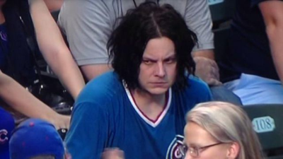Photo of the Week: This Picture of Jack White Scowling at a Cubs Game Is Already a Meme