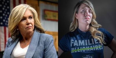 Marsha Blackburn (left) and Jerri Green