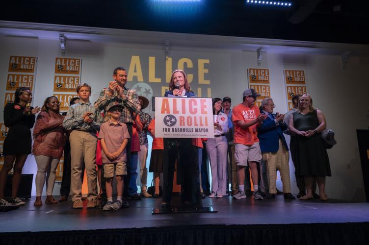 Alice Rolli on runoff election night