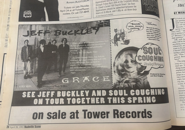 1995 Jeff Buckley ad