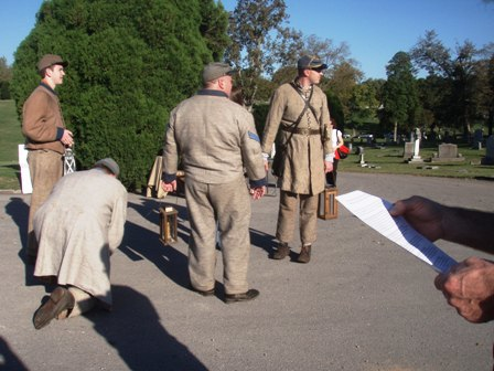 The Confederate Cemetery Tour at Mt. Olivet
