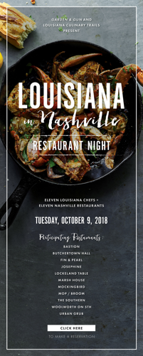 <i>Garden & Gun</I> Is Taking Over Nashville for a Night