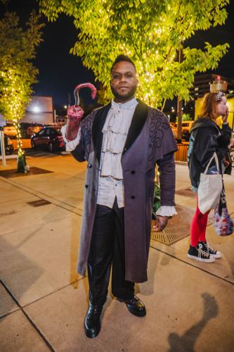 In costume (as Candyman) at the Belcourt for the 15th annual horror movie marathon 12 Hours of Terror, 10/17/2026.