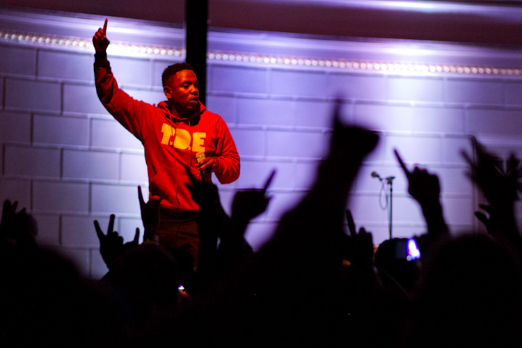 Kendrick Lamar w/Chancellor Warhol at War Memorial Auditorium, 11/4/12