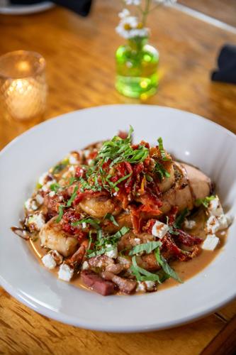 Seafood Bruschetta at Caffe Nonna