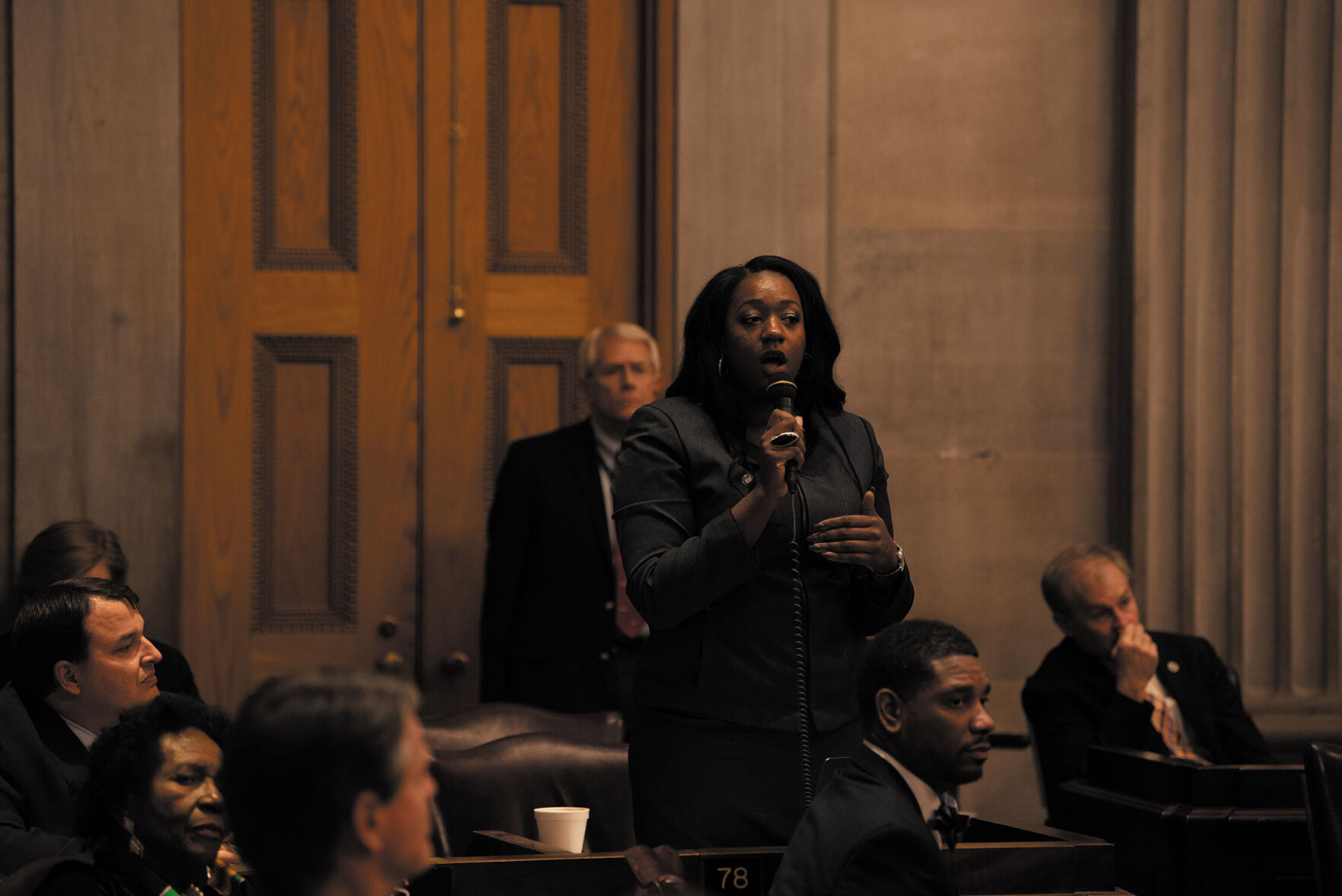 Sen. London Lamar in 2020