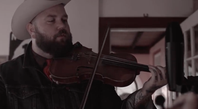 Watch Josh Hedley Fiddle Around With 'This Time' at Langhorne Slim's Pink House
