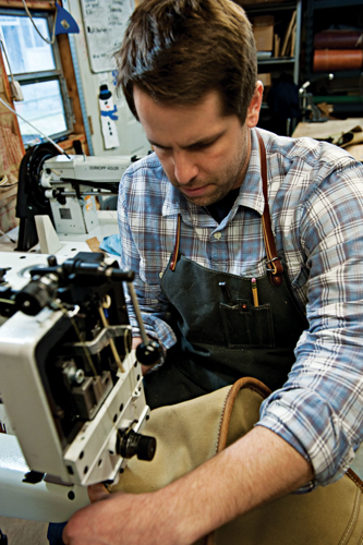 Local East Nashville leather maker Emil Congdon quits his day job