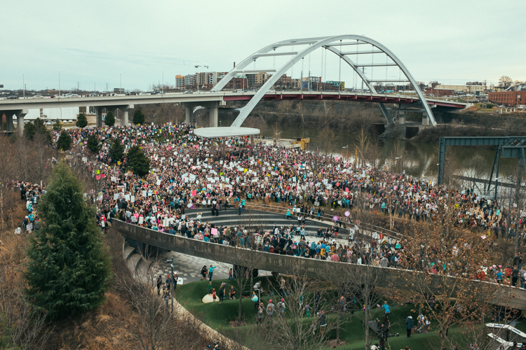 Women's March Draws Over 15K