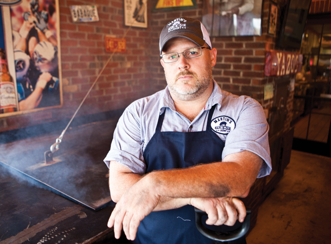 On Belmont Boulevard, Pat Martin's ever-expanding barbecue empire is in good form