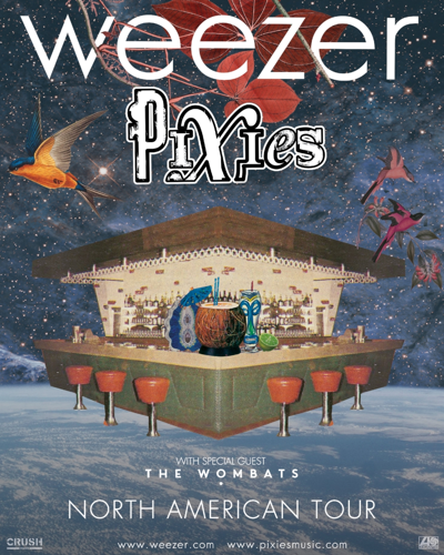 Pixies and Weezer to Co-Headline Ascend Amphitheater