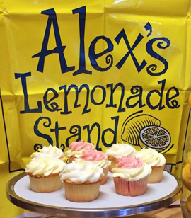 The Cupcake Collection Selling Lemonade Cupcakes to Benefit Children's Cancer Research