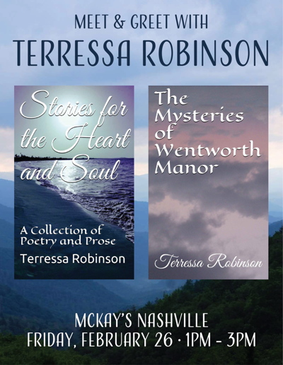 Meet & Greet with Terressa Robinson