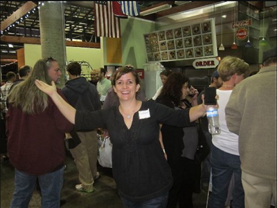 Kathleen Cotter at the first Southern Artisan Cheese Festival
