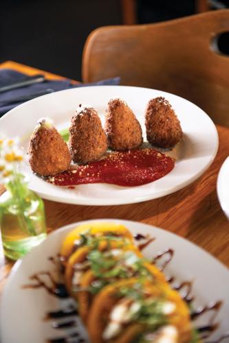 Arancini at Cafe Nonna