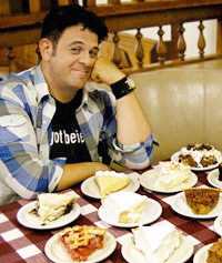 Adam Richman, 'Man v. Food' Strut Their Stuff at Rooster's