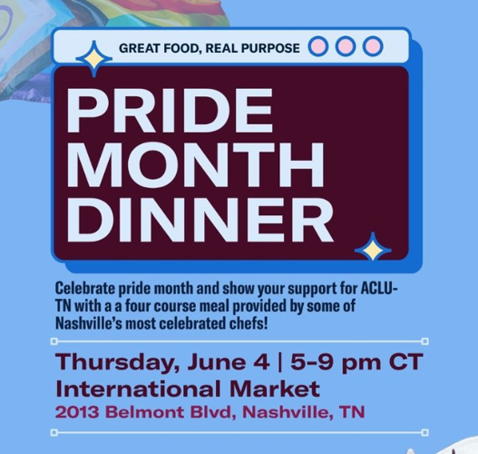 ACLU Pride Month Dinner