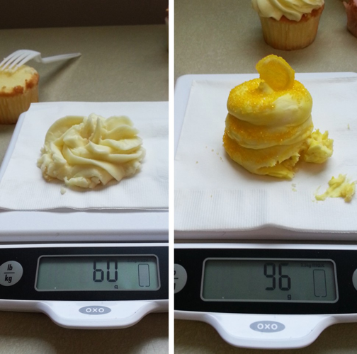 The Sweet Spot: Dear Gigi's Cupcakes, You Have WAY Too Much Frosting