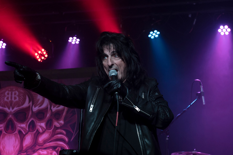 Alice Cooper Makes Appearance at The Basement East