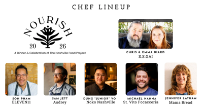 Nourish Chef Lineup