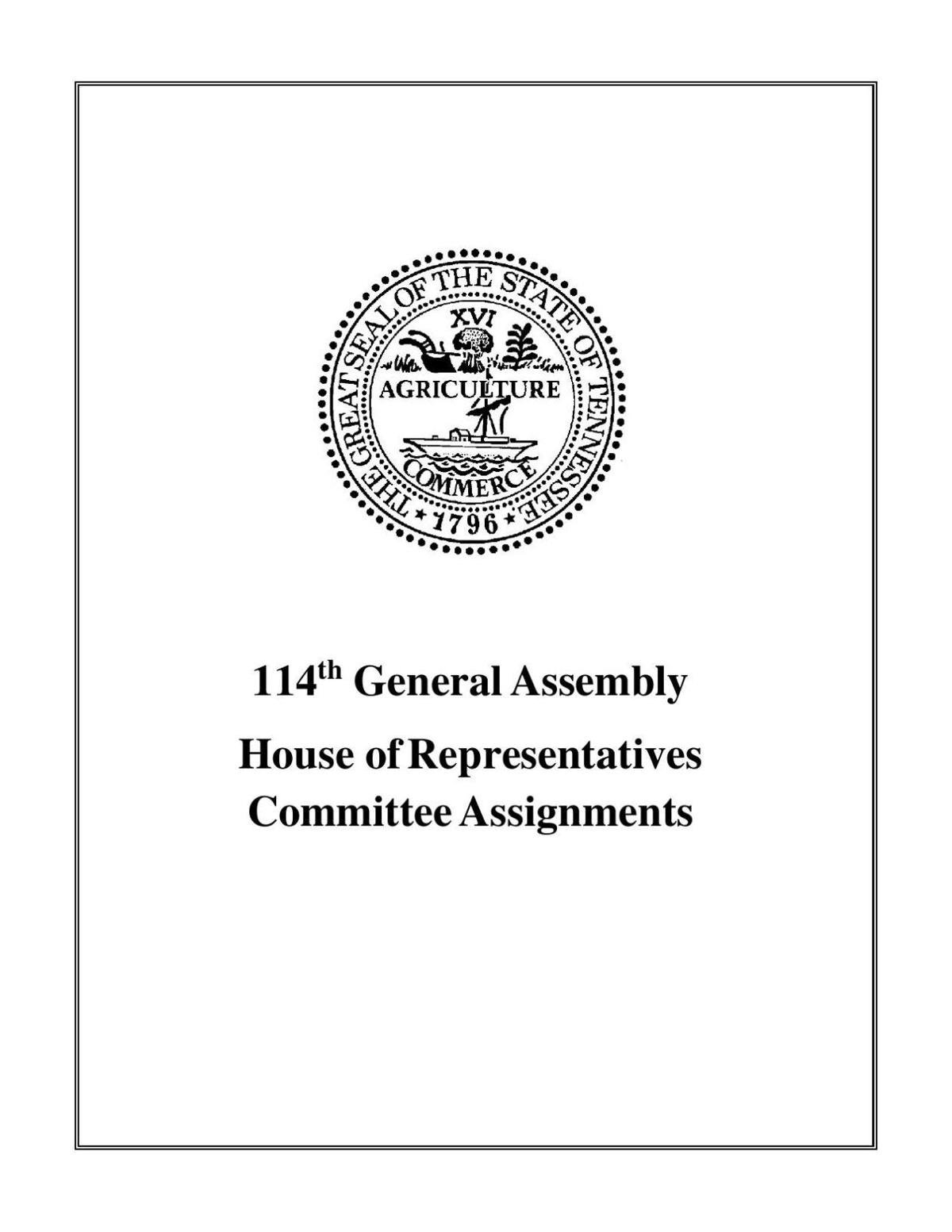 114th House Committees
