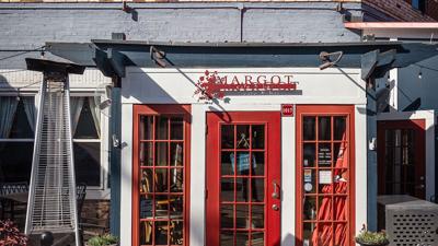 The exterior of Margot Café & Bar in Five Points