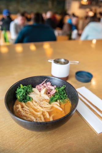 Kisser's Spicy Miso udon