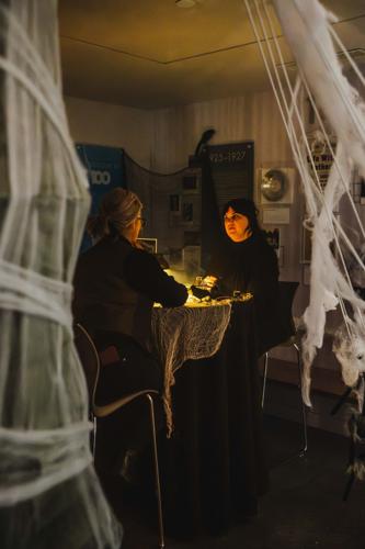 Tarot and astrology readings at the Belcourt for the 15th annual horror movie marathon 12 Hours of Terror, 10/17/2026.