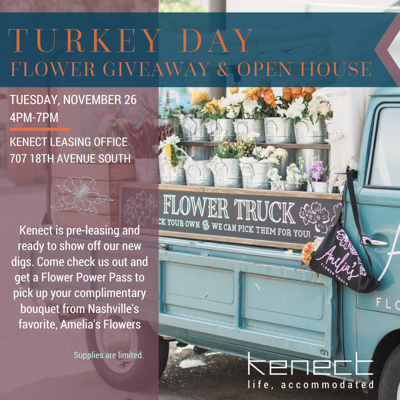 Amelia's Flower Truck at Kenect