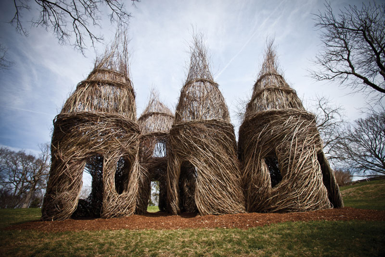 Cheekwood's new outdoor sculpture makes magic with sticks