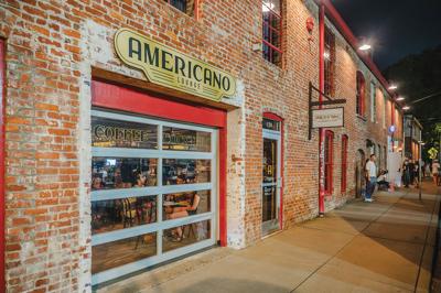 Exterior of Americano Lounge, the Nashville Scene’s 2026 Best Late-Night Coffee Stop in Nashville