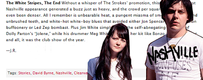 Flashback Friday: Jim White and The White Stripes Play The End