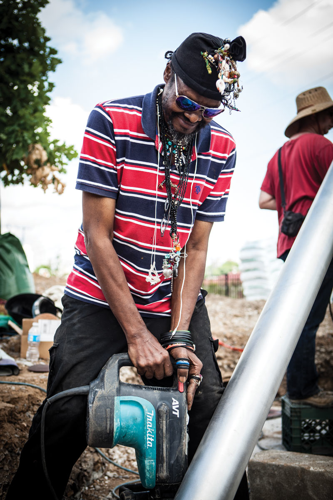 Born of struggle and a Dickensian childhood, Lonnie Holley's work is not Nashville's typical public art