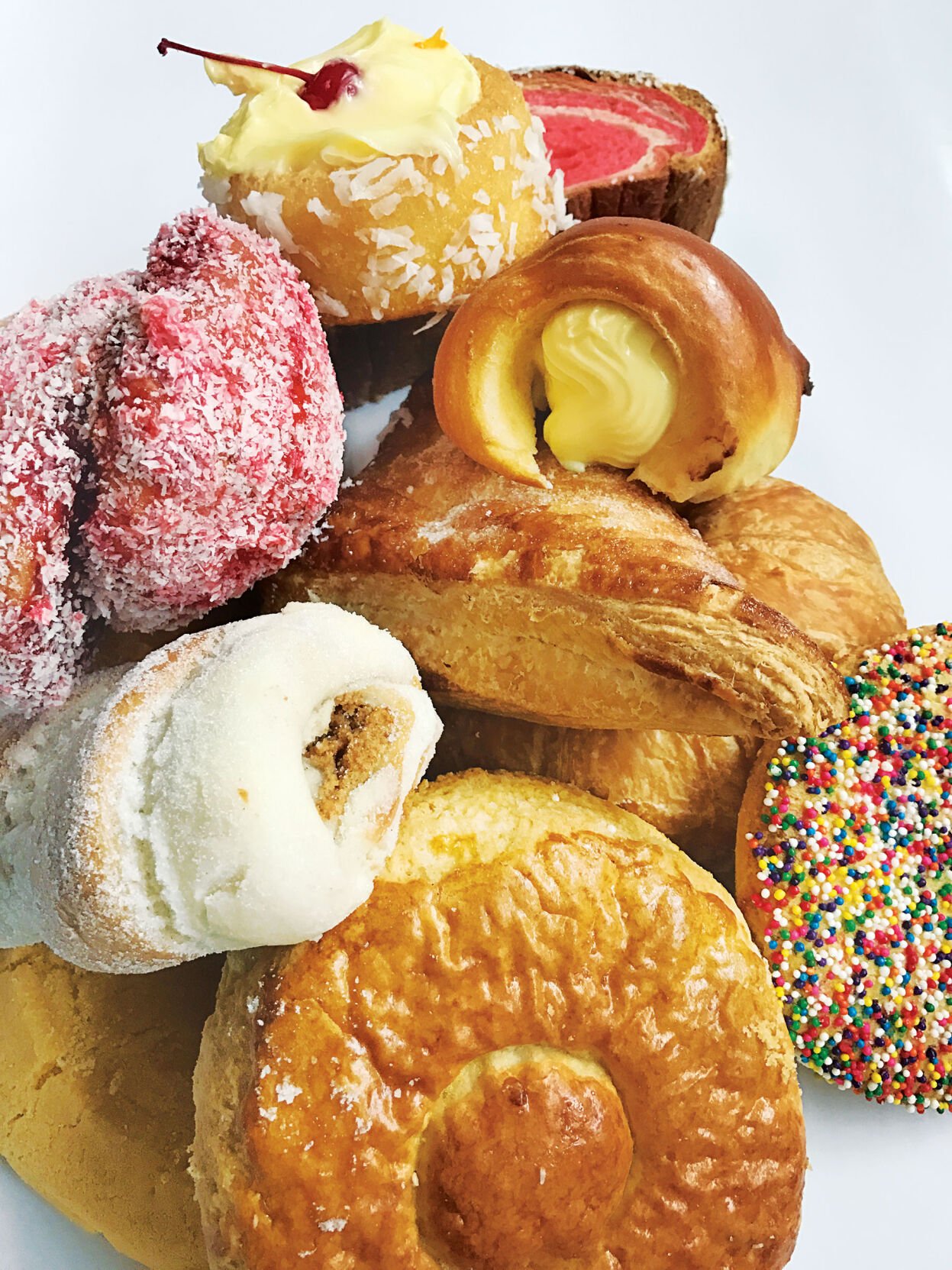 Pastries from La Conchita Panaderia y Pasteleria