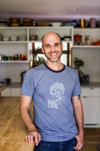 Tandy Wilson Settles in at His Brand-New Mop/Broom Mess Hall