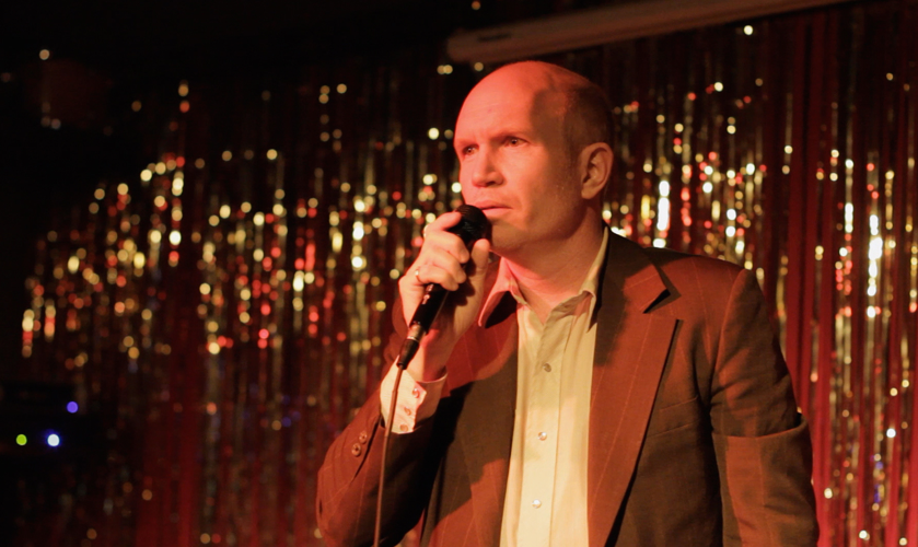 Comedian Chris Crofton performs at The Stone Fox