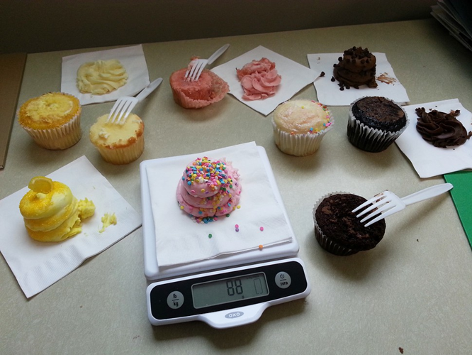 The Sweet Spot: Dear Gigi's Cupcakes, You Have WAY Too Much Frosting