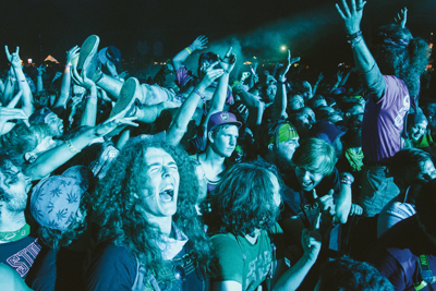 Kanye West, Jack White and Elton John at Bonnaroo's What Stage