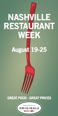 Nashville Restaurant Week Starts Today