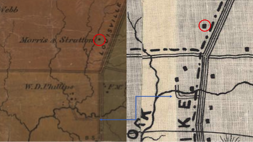 1800s Dickinson Maps