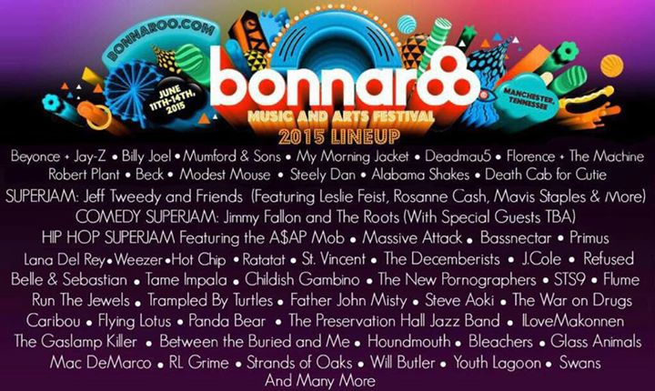 Spot the Fakes: Which Mock Bonnaroo 2015 Poster Looks the Best?